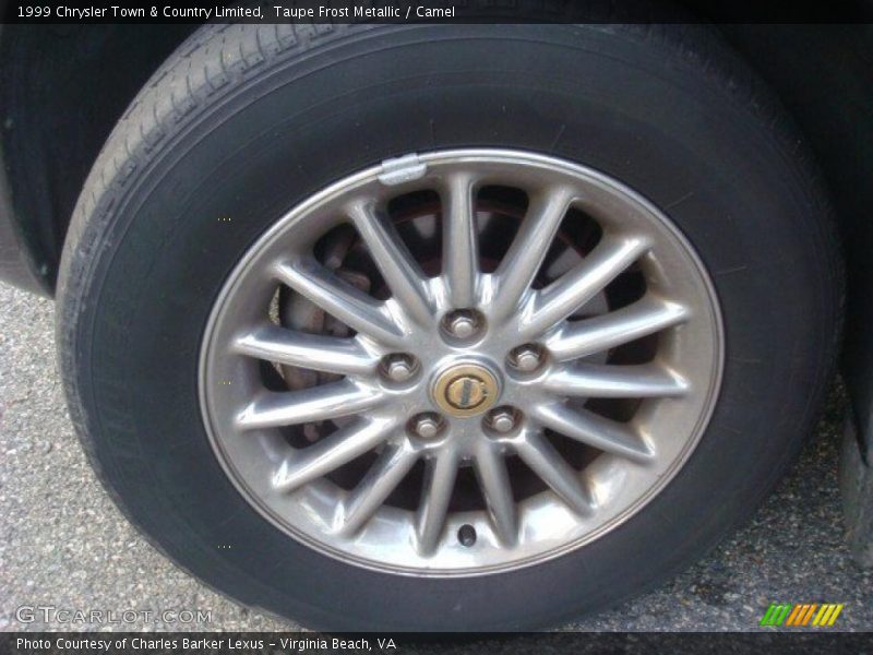 Taupe Frost Metallic / Camel 1999 Chrysler Town & Country Limited