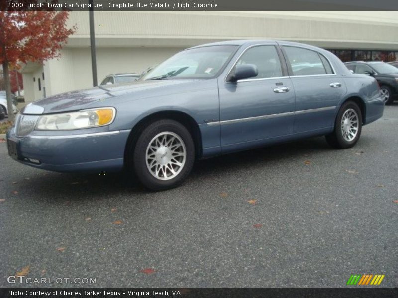  2000 Town Car Signature Graphite Blue Metallic