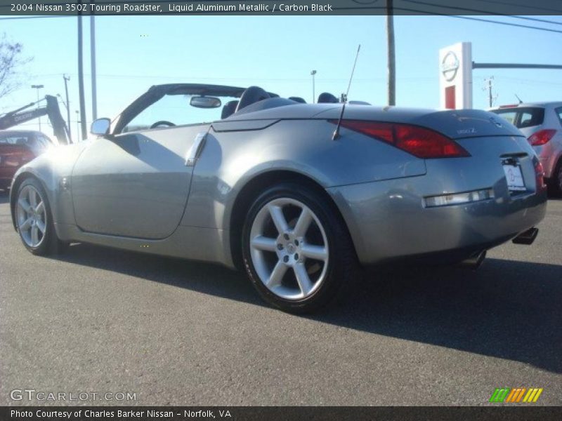 Liquid Aluminum Metallic / Carbon Black 2004 Nissan 350Z Touring Roadster