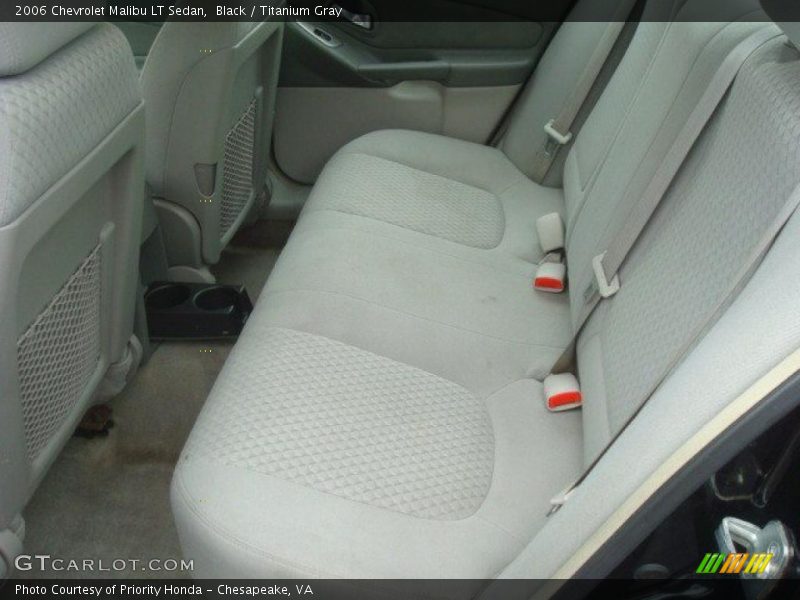 Black / Titanium Gray 2006 Chevrolet Malibu LT Sedan