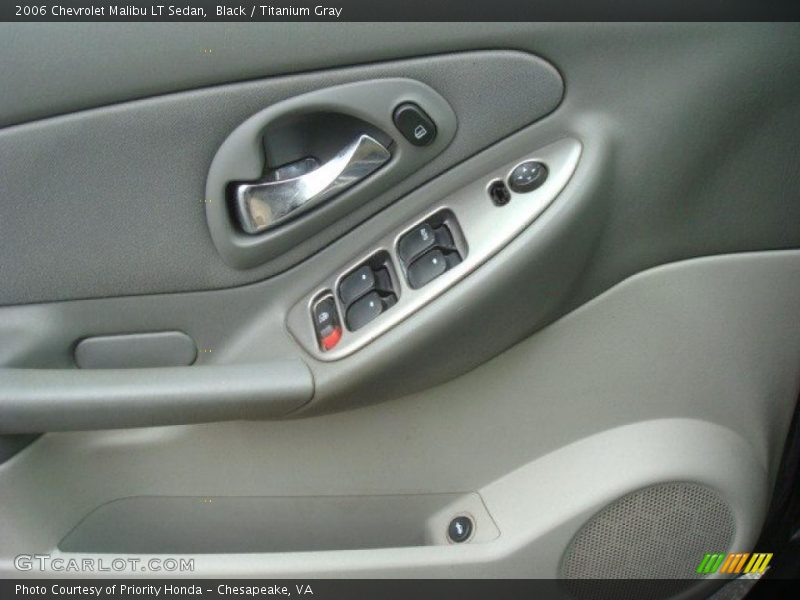 Black / Titanium Gray 2006 Chevrolet Malibu LT Sedan