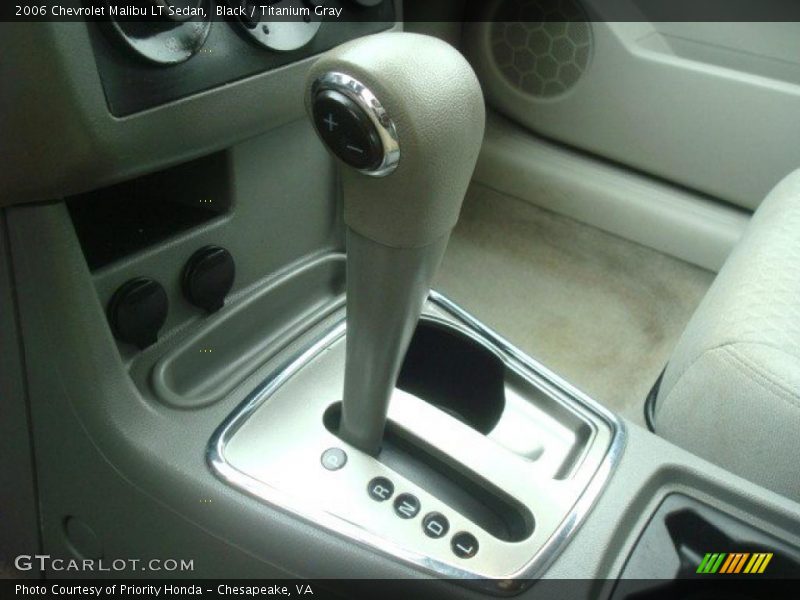 Black / Titanium Gray 2006 Chevrolet Malibu LT Sedan