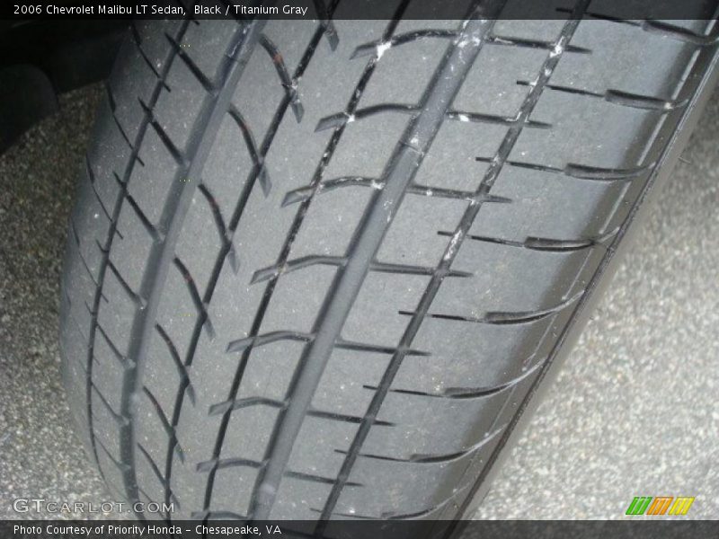 Black / Titanium Gray 2006 Chevrolet Malibu LT Sedan