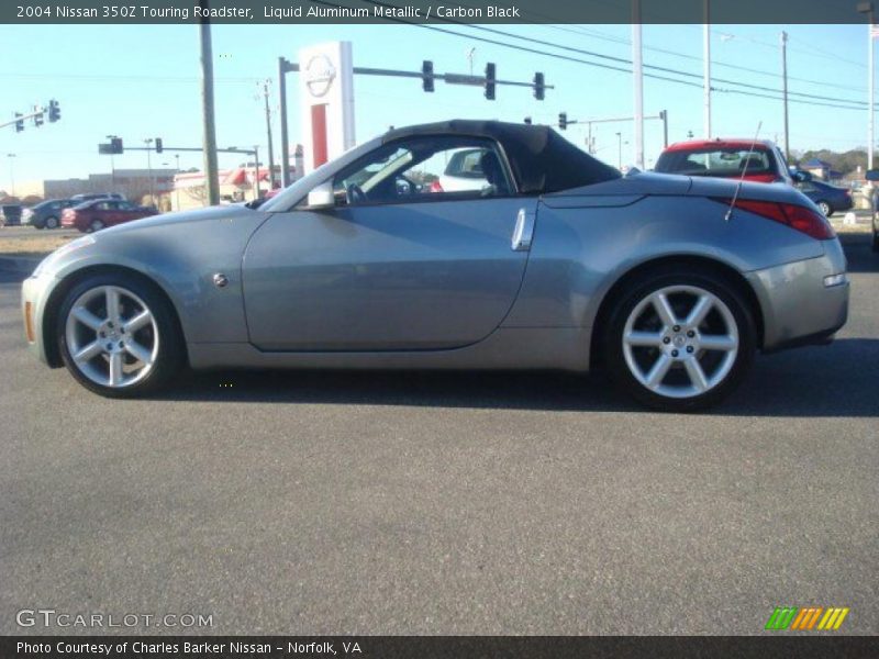 Liquid Aluminum Metallic / Carbon Black 2004 Nissan 350Z Touring Roadster