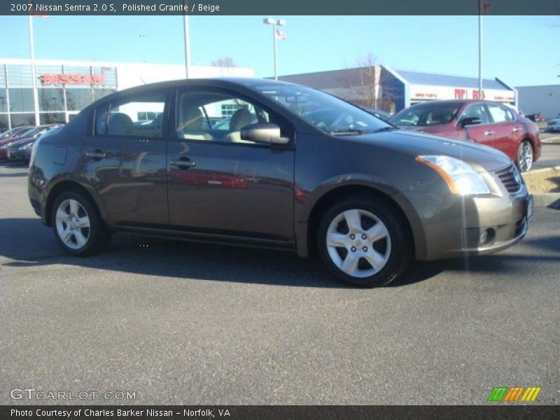 Polished Granite / Beige 2007 Nissan Sentra 2.0 S