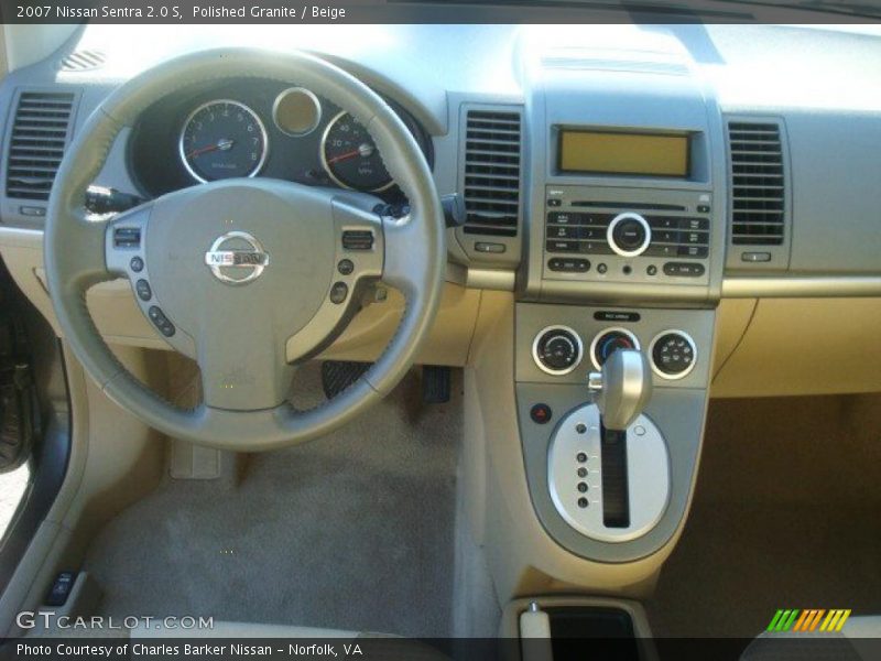 Polished Granite / Beige 2007 Nissan Sentra 2.0 S