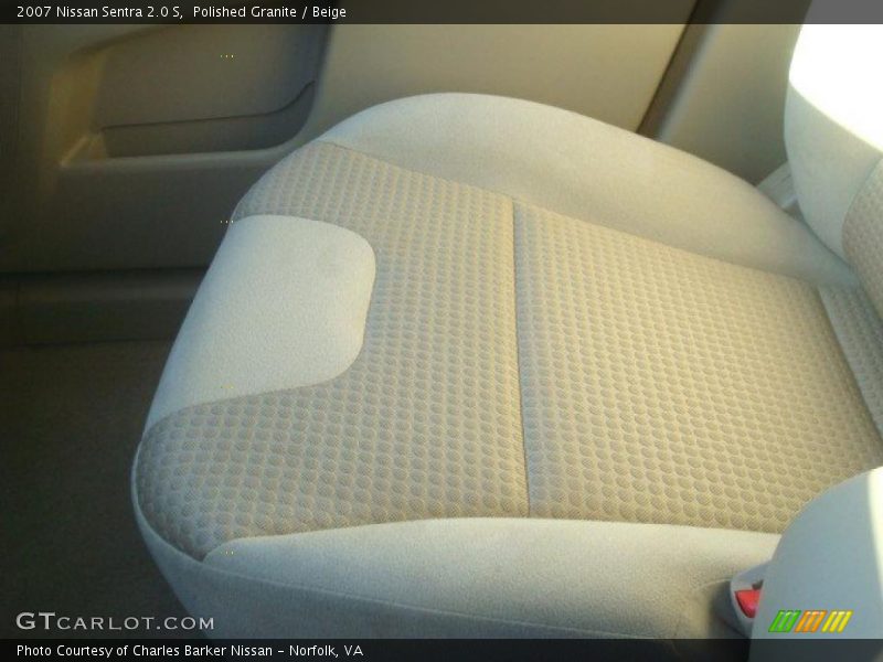 Polished Granite / Beige 2007 Nissan Sentra 2.0 S