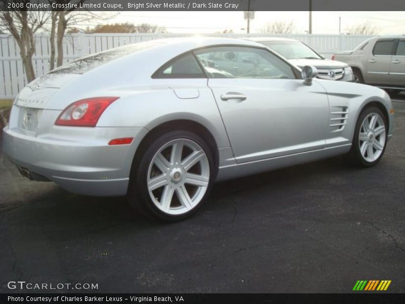 Bright Silver Metallic / Dark Slate Gray 2008 Chrysler Crossfire Limited Coupe