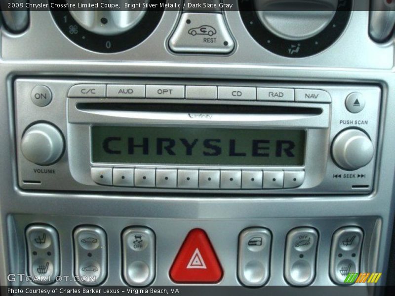 Controls of 2008 Crossfire Limited Coupe