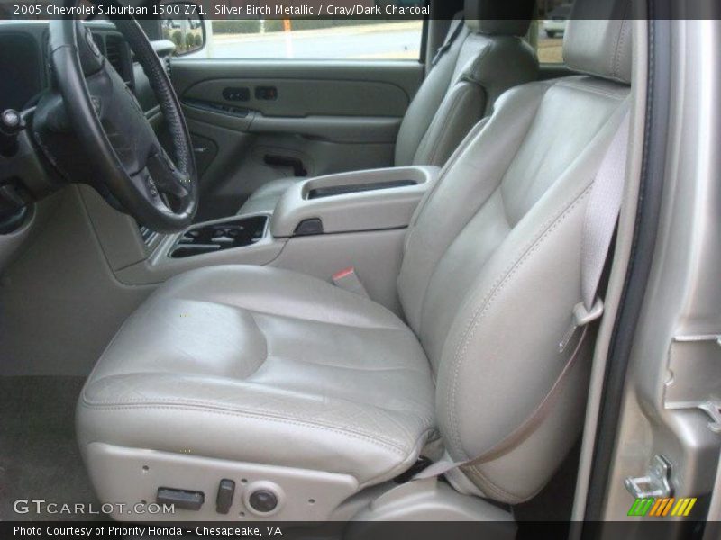 Silver Birch Metallic / Gray/Dark Charcoal 2005 Chevrolet Suburban 1500 Z71