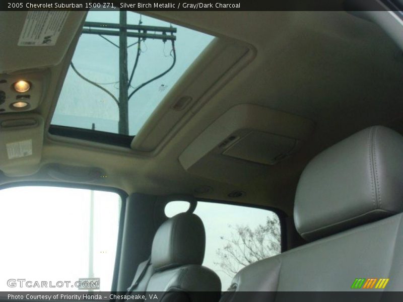 Silver Birch Metallic / Gray/Dark Charcoal 2005 Chevrolet Suburban 1500 Z71