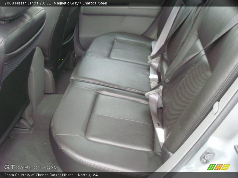 Magnetic Gray / Charcoal/Steel 2008 Nissan Sentra 2.0 SL