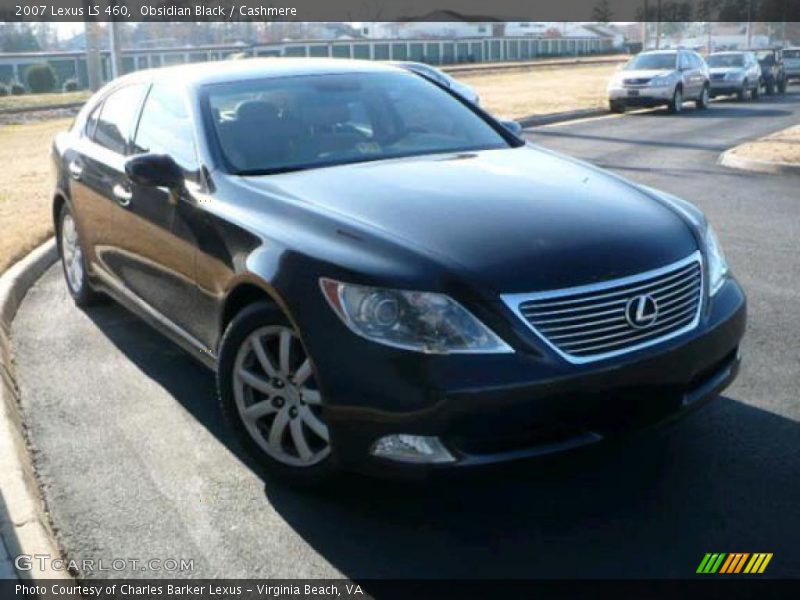 Obsidian Black / Cashmere 2007 Lexus LS 460