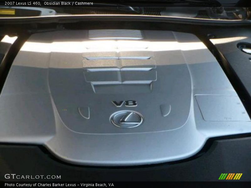 Obsidian Black / Cashmere 2007 Lexus LS 460