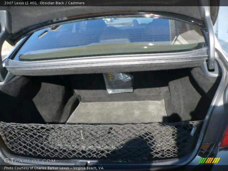 Obsidian Black / Cashmere 2007 Lexus LS 460