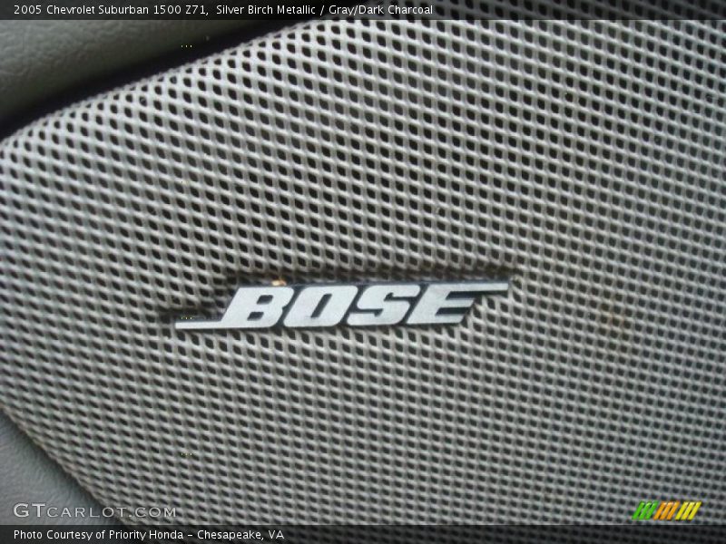 Silver Birch Metallic / Gray/Dark Charcoal 2005 Chevrolet Suburban 1500 Z71