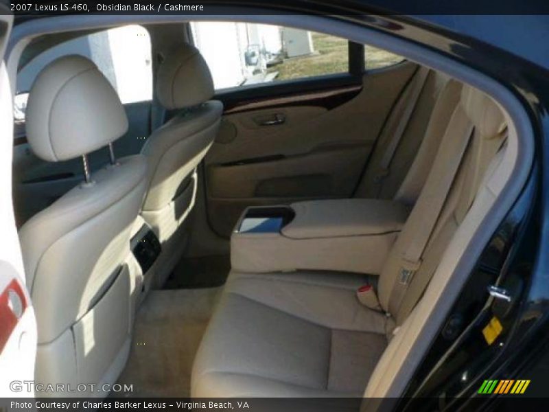 Obsidian Black / Cashmere 2007 Lexus LS 460