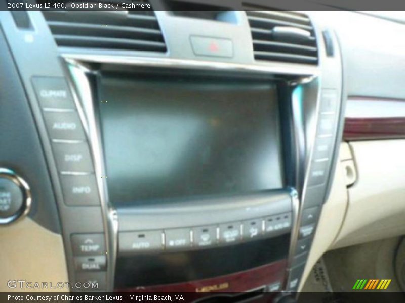 Obsidian Black / Cashmere 2007 Lexus LS 460