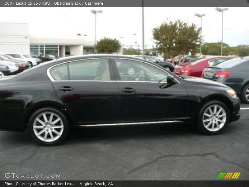 Obsidian Black / Cashmere 2007 Lexus GS 350 AWD