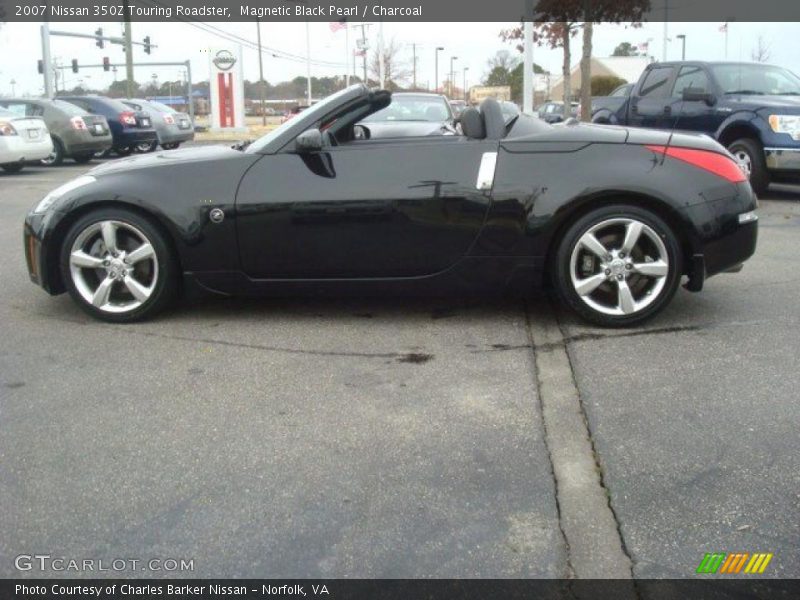 Magnetic Black Pearl / Charcoal 2007 Nissan 350Z Touring Roadster