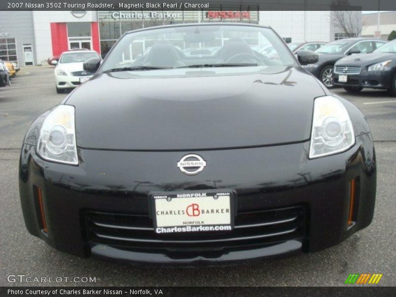 Magnetic Black Pearl / Charcoal 2007 Nissan 350Z Touring Roadster