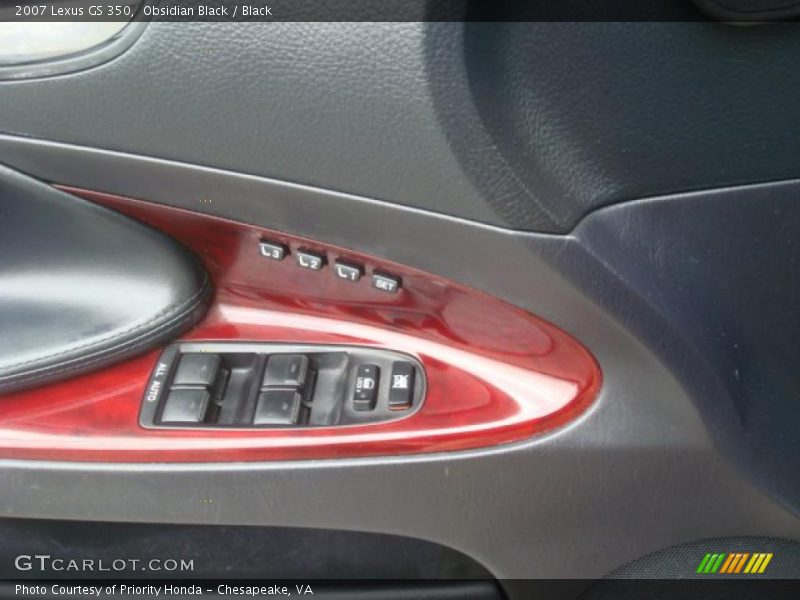 Obsidian Black / Black 2007 Lexus GS 350