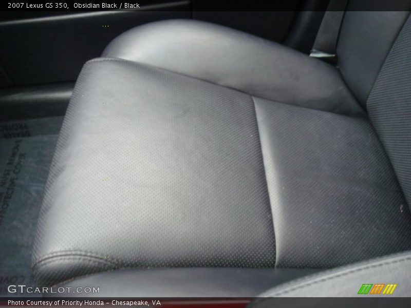 Obsidian Black / Black 2007 Lexus GS 350