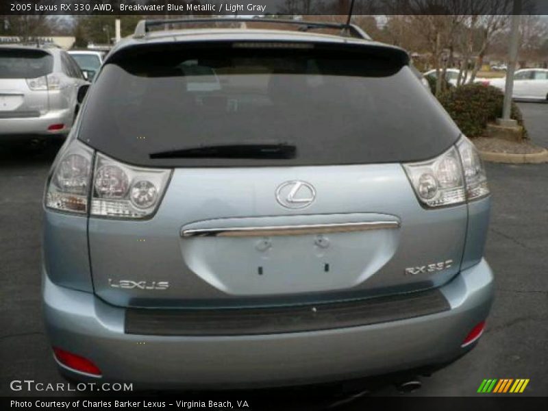 Breakwater Blue Metallic / Light Gray 2005 Lexus RX 330 AWD