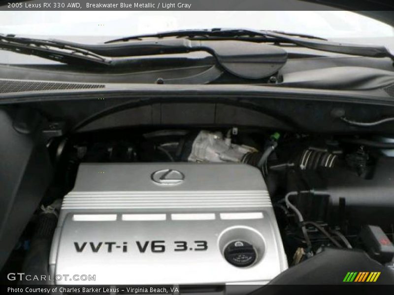  2005 RX 330 AWD Engine - 3.3 Liter DOHC 24 Valve VVT-i V6