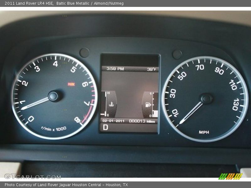 Baltic Blue Metallic / Almond/Nutmeg 2011 Land Rover LR4 HSE