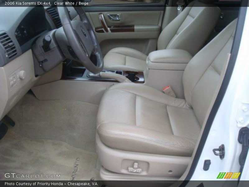  2006 Sorento EX 4x4 Beige Interior