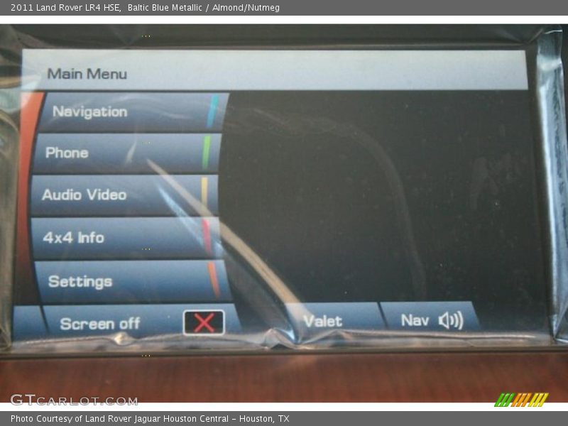 Baltic Blue Metallic / Almond/Nutmeg 2011 Land Rover LR4 HSE