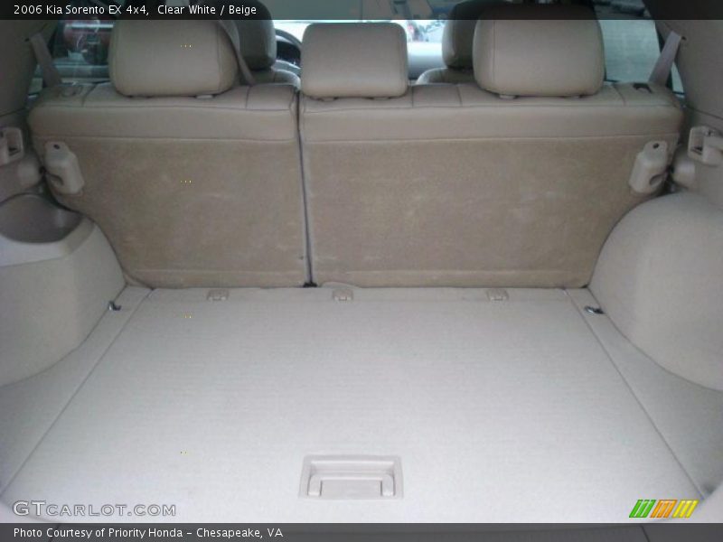 Clear White / Beige 2006 Kia Sorento EX 4x4