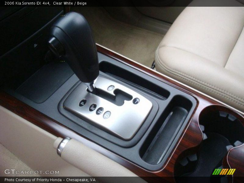  2006 Sorento EX 4x4 5 Speed Automatic Shifter