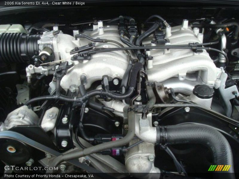 2006 Sorento EX 4x4 Engine - 3.5 Liter DOHC 24-Valve V6