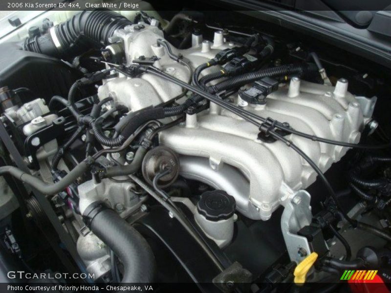  2006 Sorento EX 4x4 Engine - 3.5 Liter DOHC 24-Valve V6