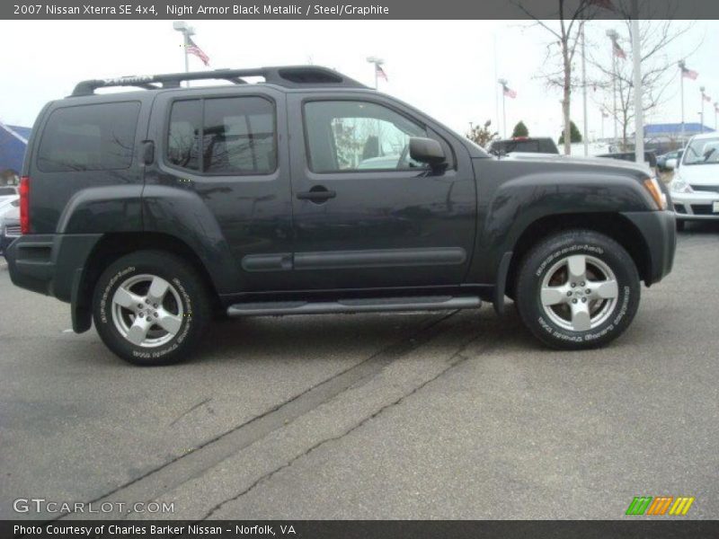 Night Armor Black Metallic / Steel/Graphite 2007 Nissan Xterra SE 4x4
