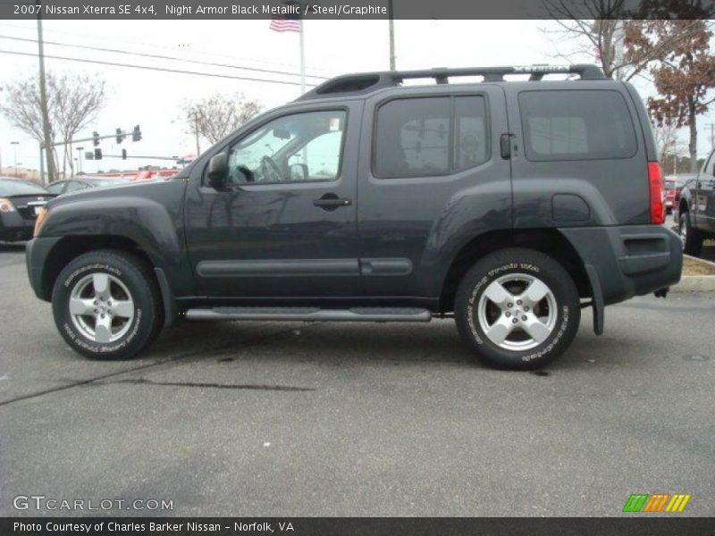 Night Armor Black Metallic / Steel/Graphite 2007 Nissan Xterra SE 4x4