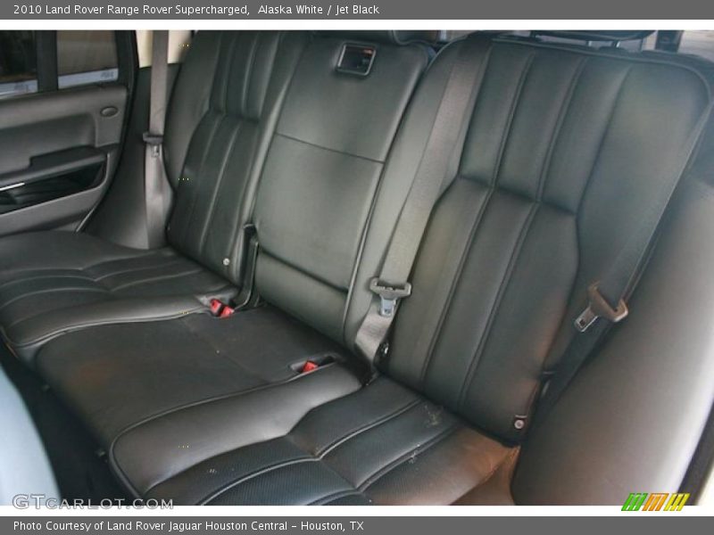 Alaska White / Jet Black 2010 Land Rover Range Rover Supercharged