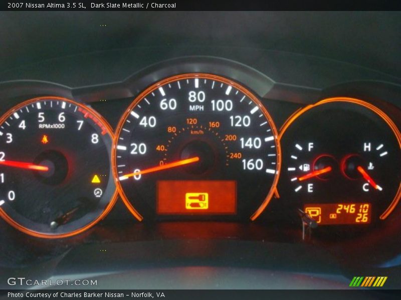 Dark Slate Metallic / Charcoal 2007 Nissan Altima 3.5 SL