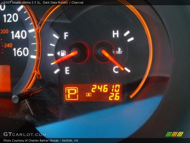 Dark Slate Metallic / Charcoal 2007 Nissan Altima 3.5 SL