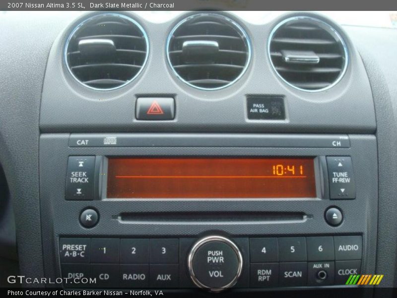 Dark Slate Metallic / Charcoal 2007 Nissan Altima 3.5 SL