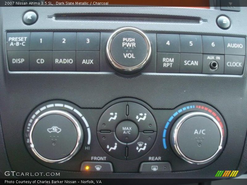 Dark Slate Metallic / Charcoal 2007 Nissan Altima 3.5 SL