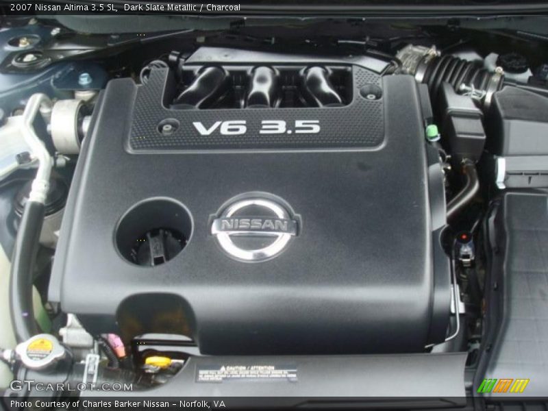 Dark Slate Metallic / Charcoal 2007 Nissan Altima 3.5 SL
