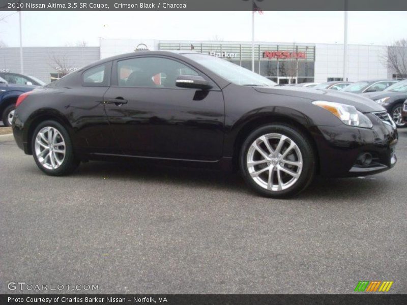  2010 Altima 3.5 SR Coupe Crimson Black