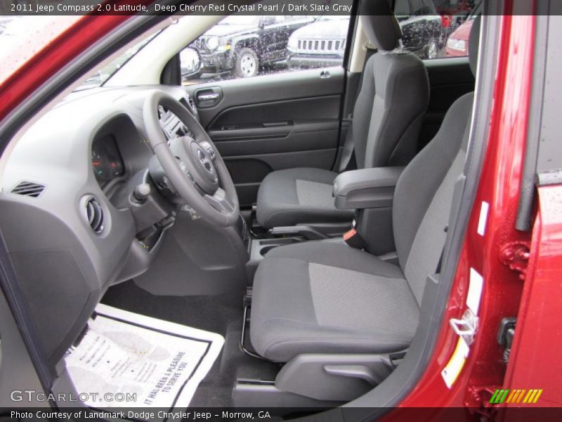 2011 Compass 2.0 Latitude Dark Slate Gray Interior