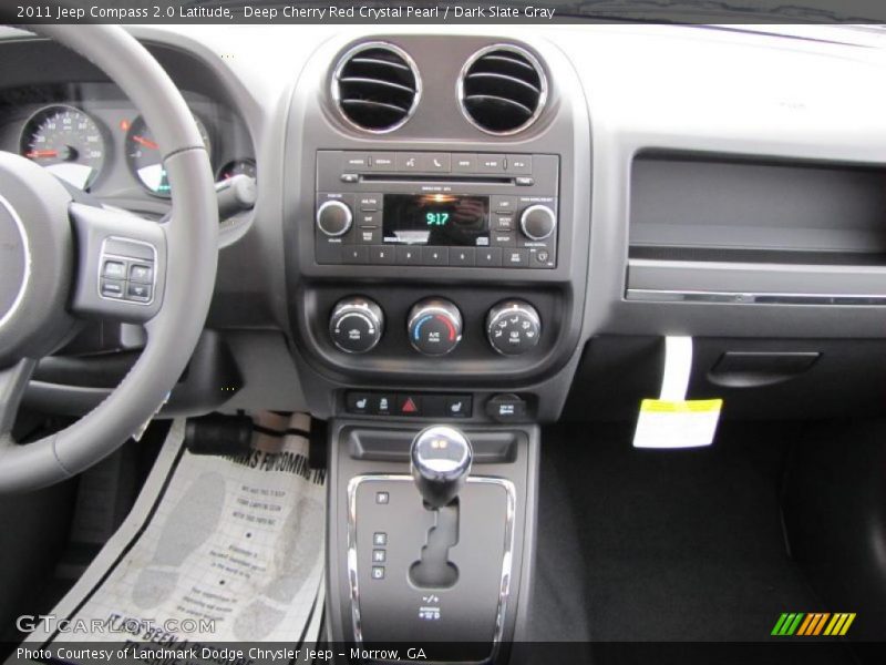 Dashboard of 2011 Compass 2.0 Latitude