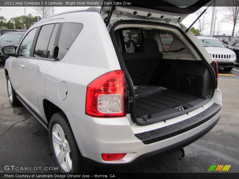 Bright Silver Metallic / Dark Slate Gray 2011 Jeep Compass 2.0 Latitude