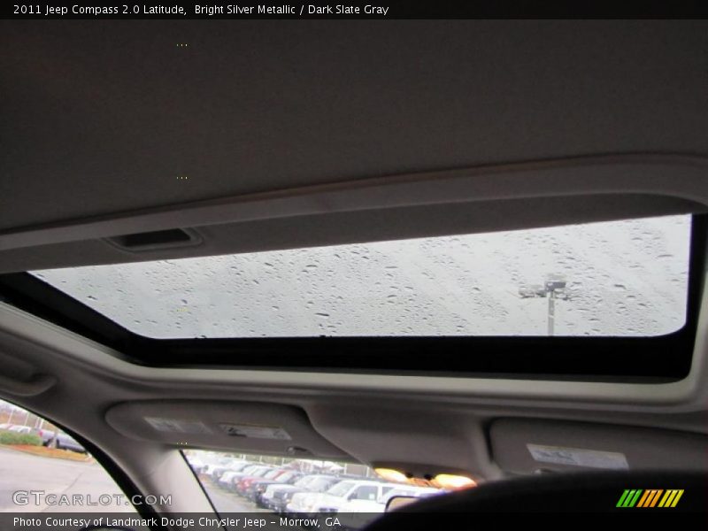 Bright Silver Metallic / Dark Slate Gray 2011 Jeep Compass 2.0 Latitude