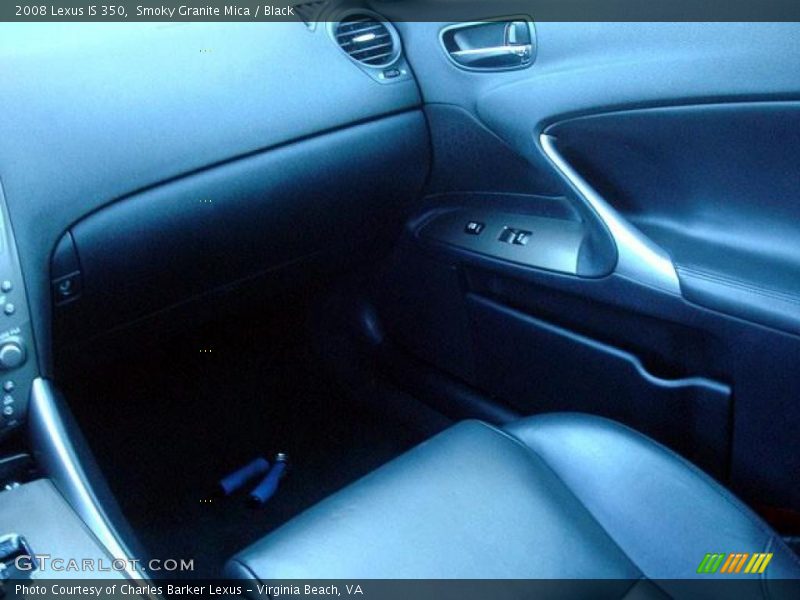 Smoky Granite Mica / Black 2008 Lexus IS 350